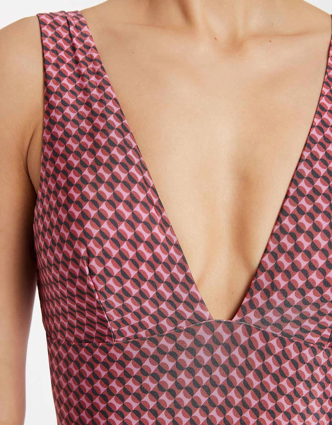 Lalita Plunge Swimsuit - Orchid