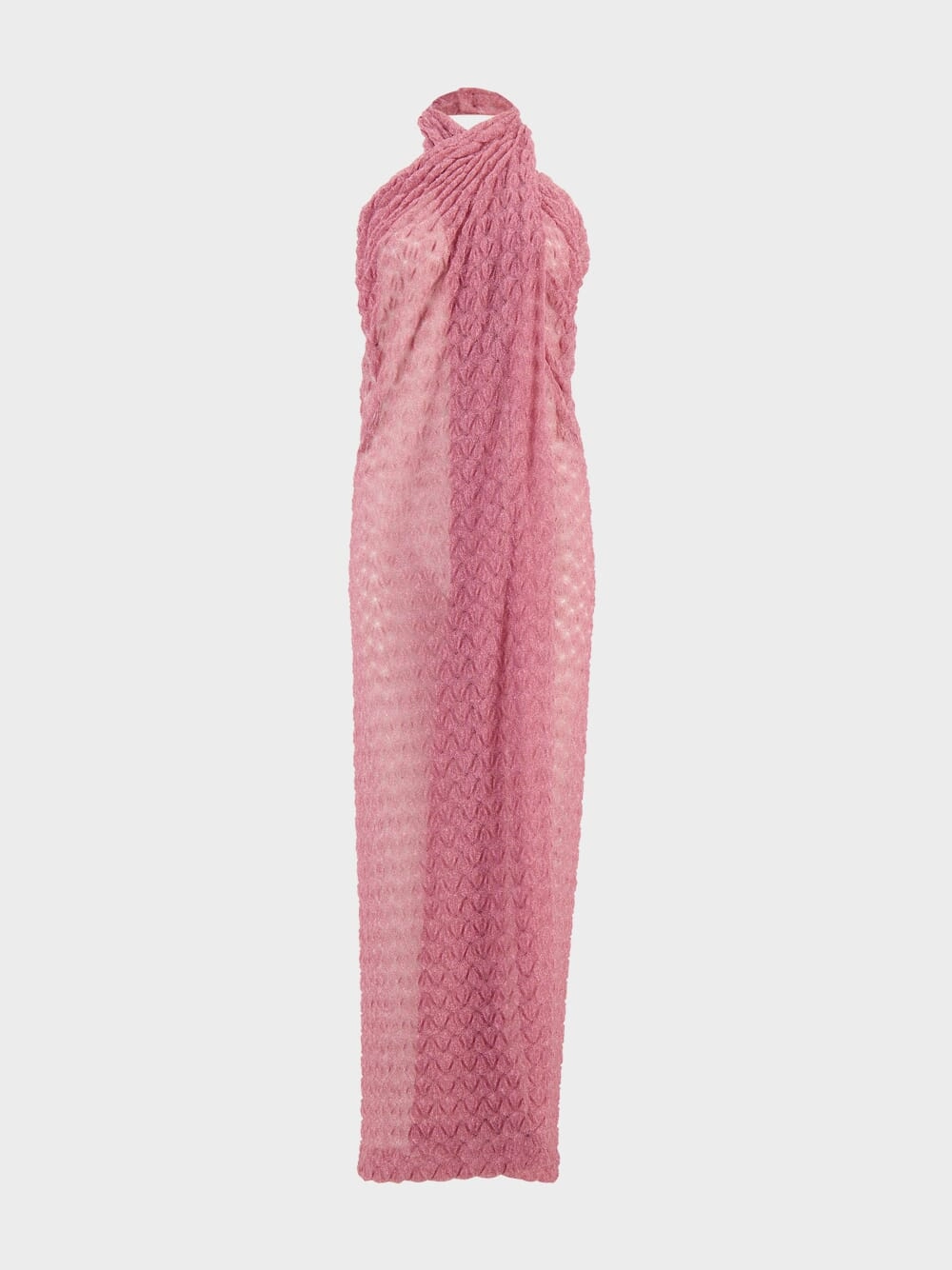 Lam Lace-Effect Sarong Cover-Up