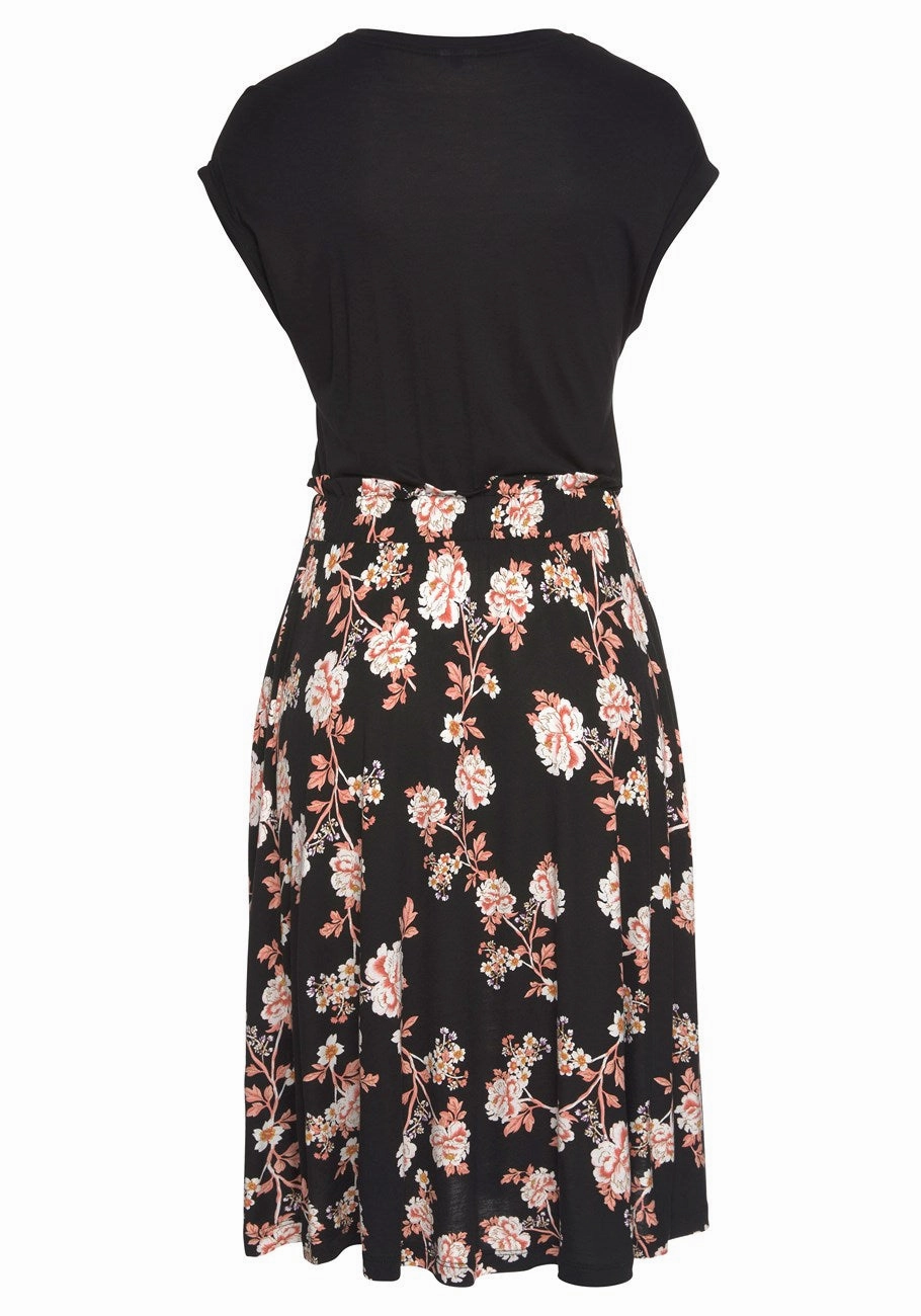 LASCANA Women's 2-In-1 Look Dress