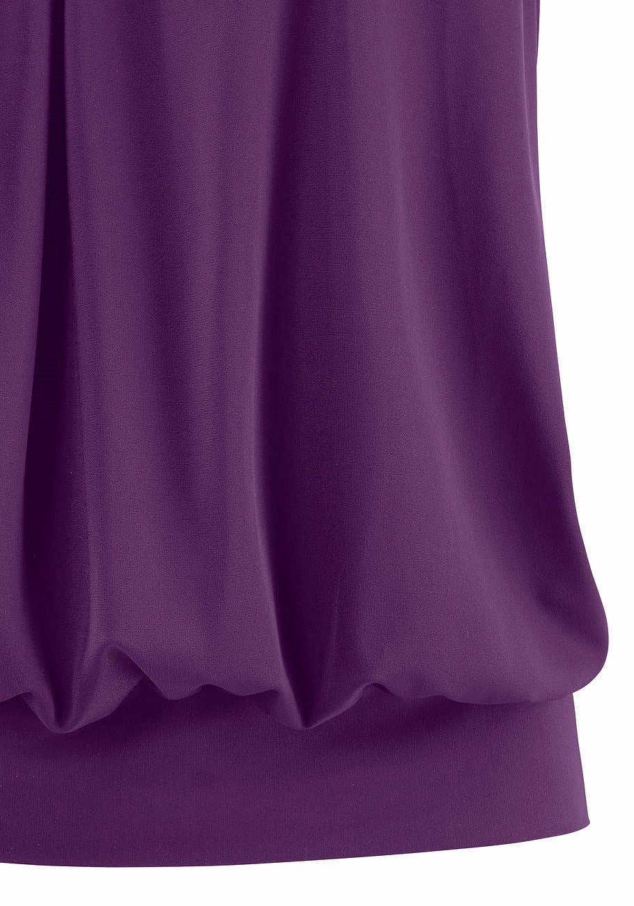 LASCANA Women's Blouson Oversized Tankini Top