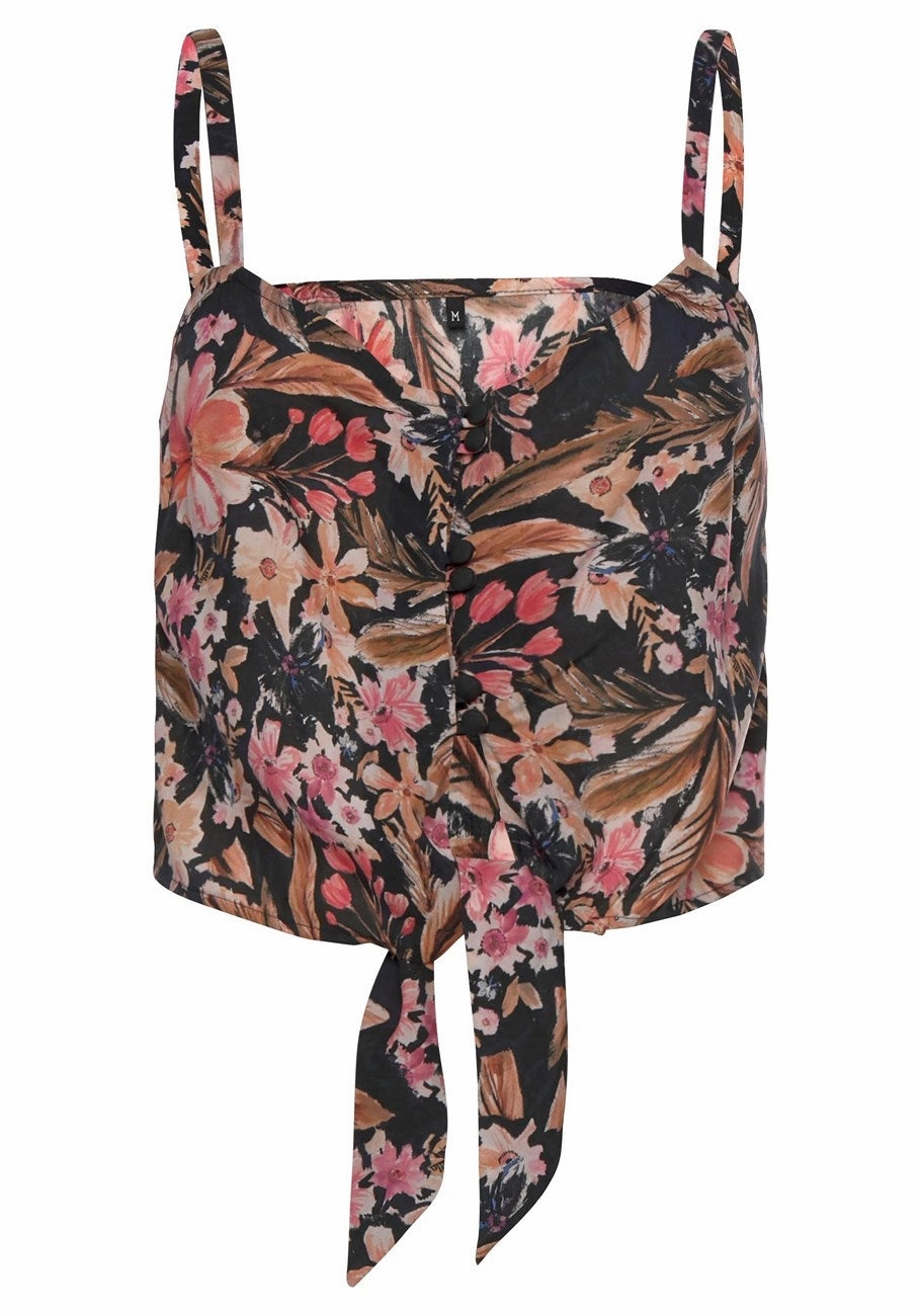 LASCANA Women's Floral Crop Top
