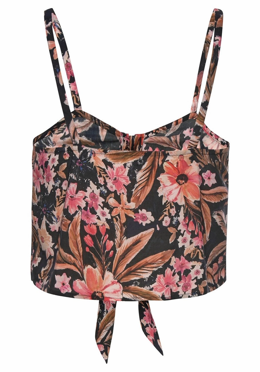 LASCANA Women's Floral Crop Top