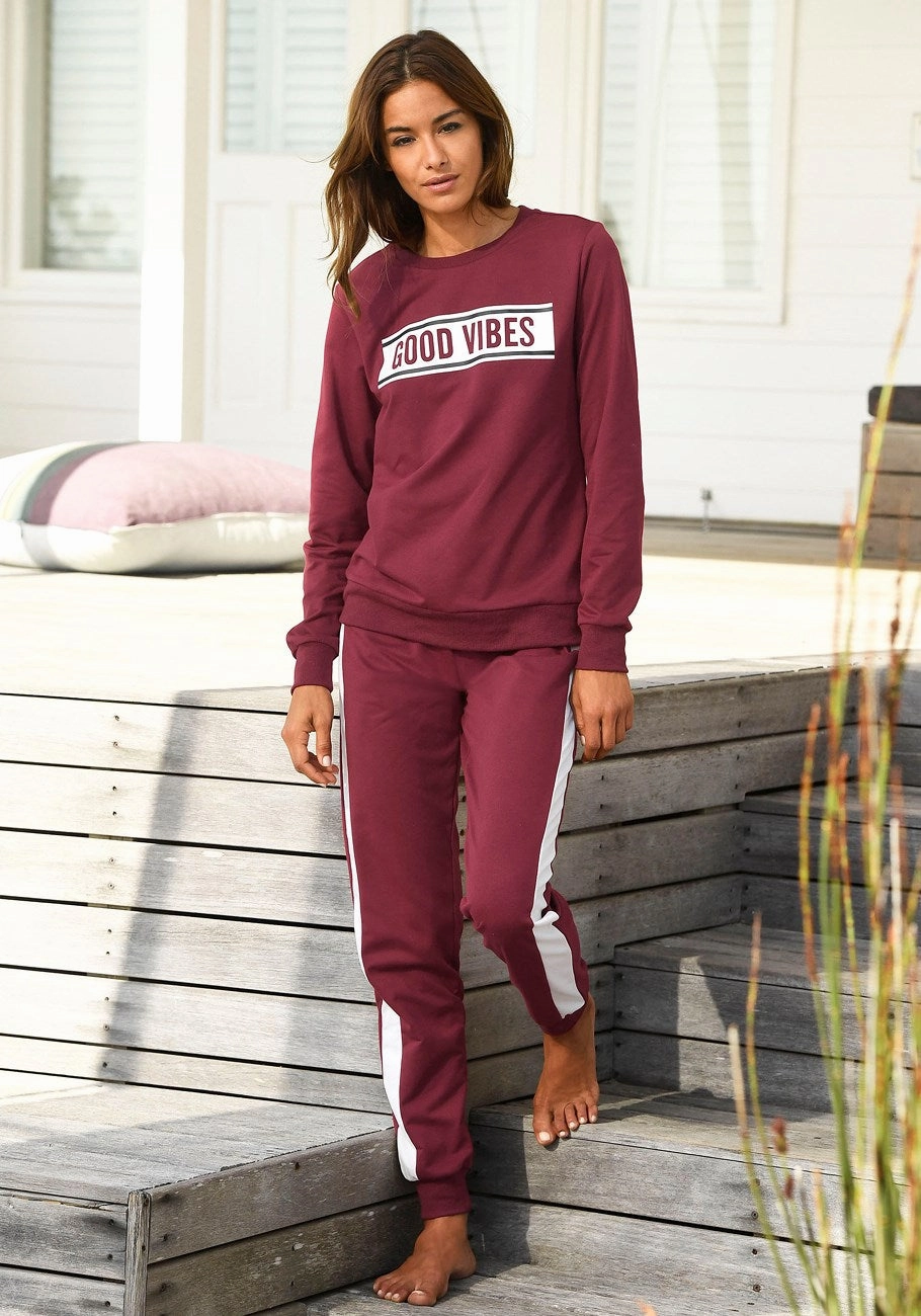 LASCANA Women's Good Vibes Sweatshirt