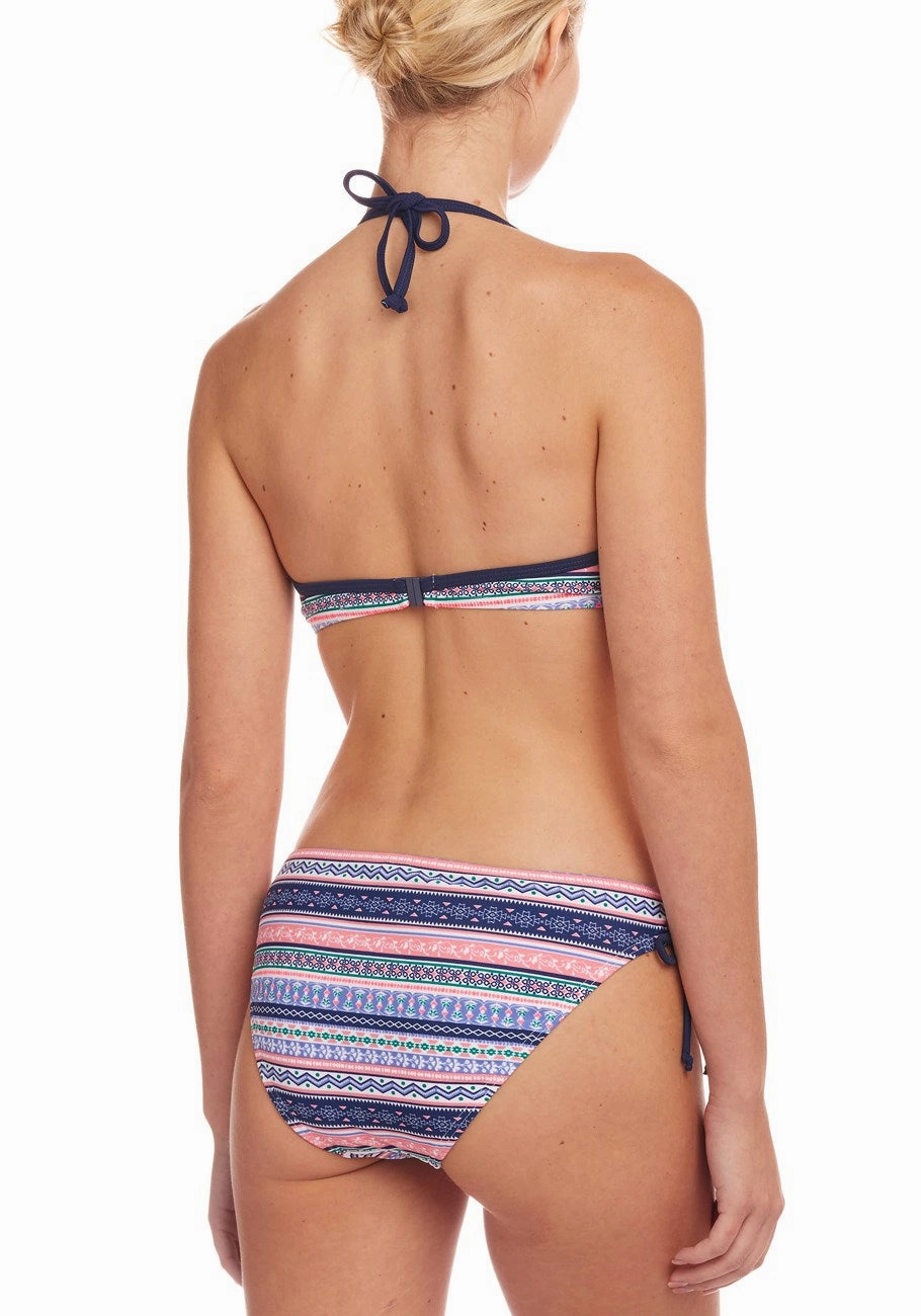 LASCANA Women's Printed Loop Classic Bikini Bottom