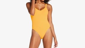 Leah Bodysuit - Ice Mango Ecorib Swim Womens - high-neck bikinis cheap