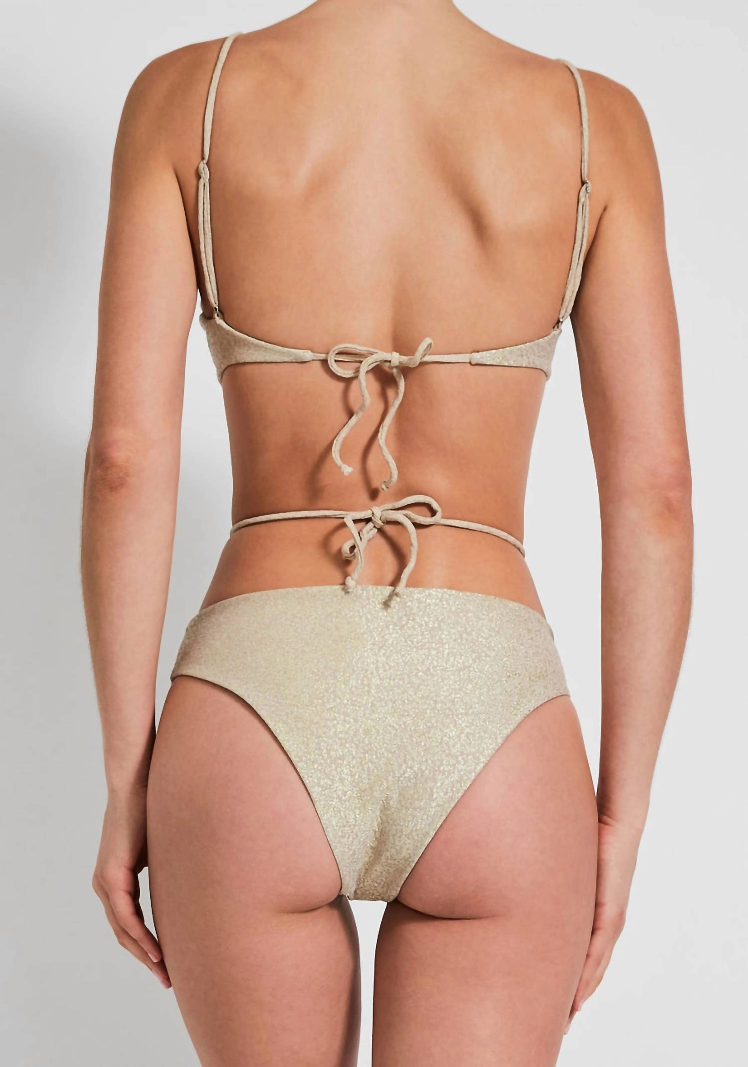 Leanne Bikini Bottom In Champagne