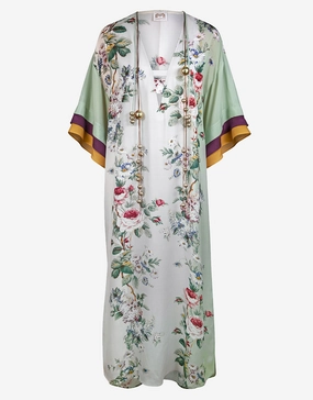Liaison Kaftan - Silver Rose Maryan Mehlhorn - Maryan Mehlhorn dresses