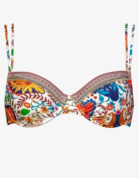 Libertine Underwired Bikini Top Vibrant White Swim Womens - one-pieces cheap