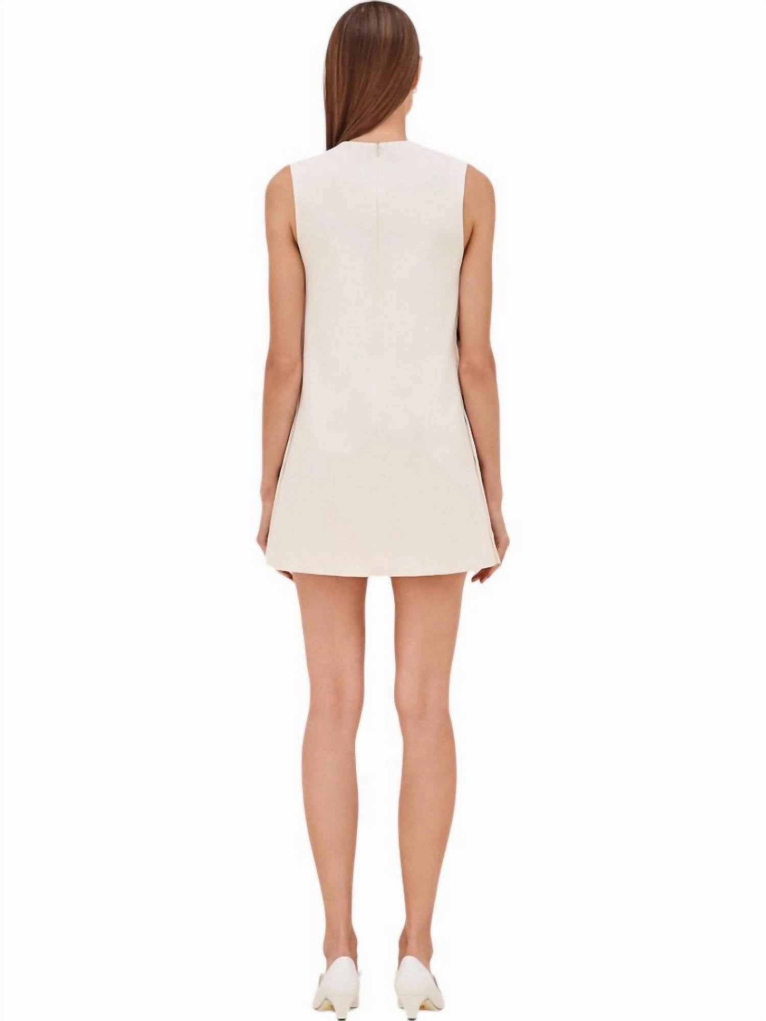 Libra Dress In Ivory