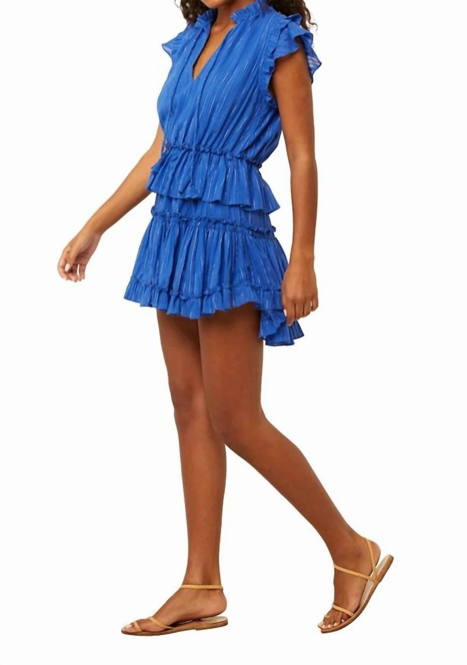 Lilian Dress in Blue