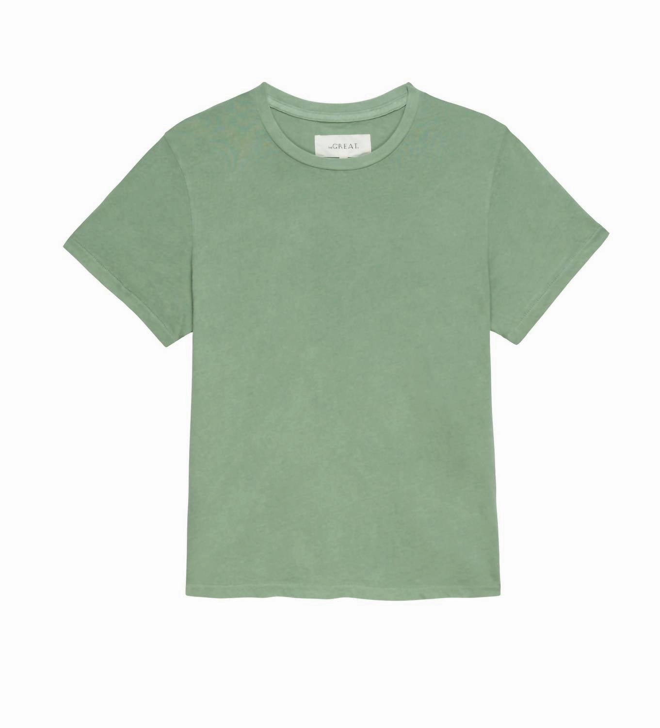 Little Tee In Pistachio