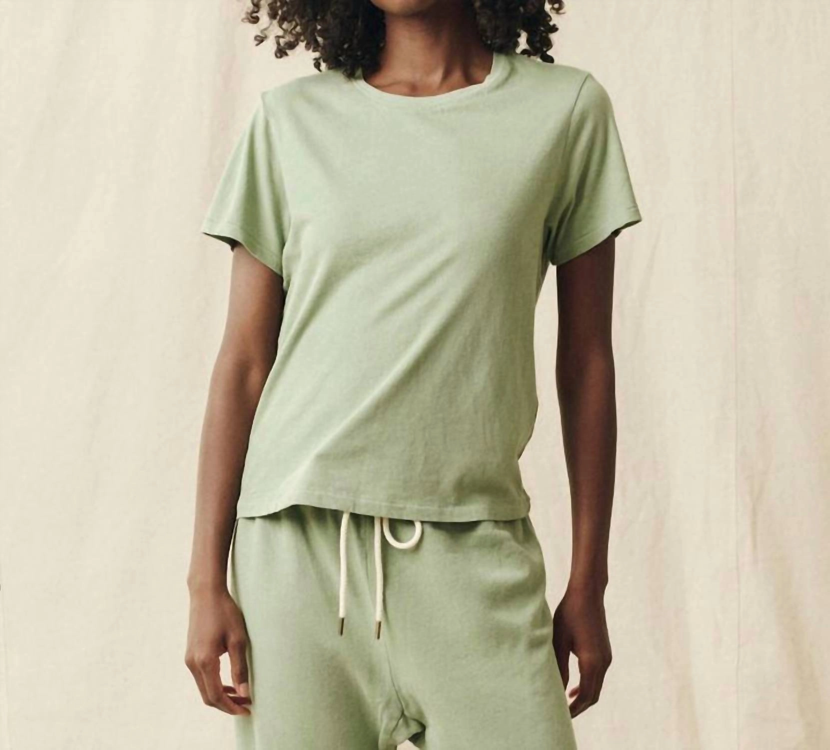 Little Tee In Pistachio