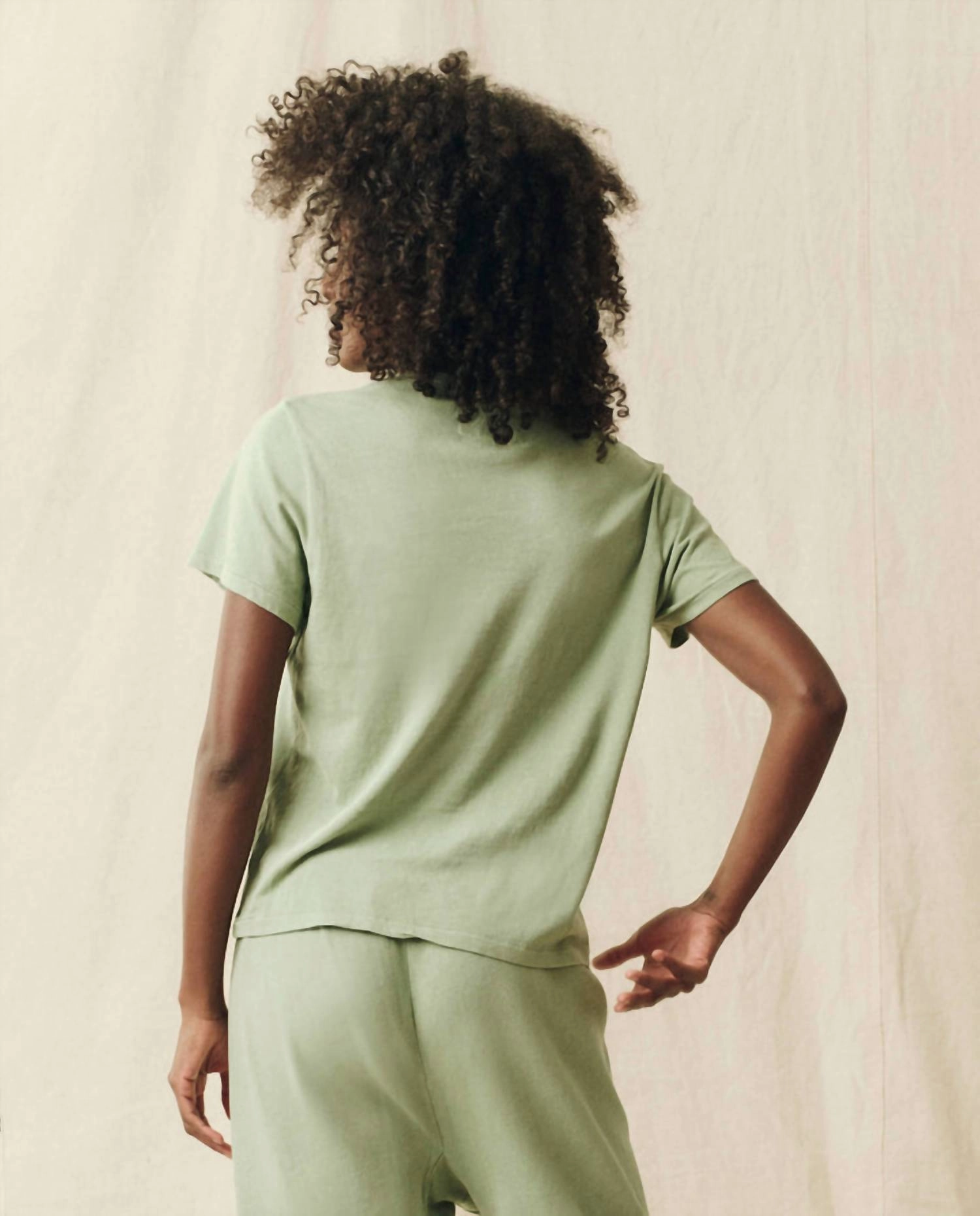 Little Tee In Pistachio