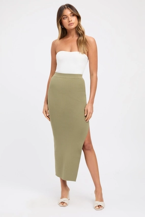 Lola Split Midi Skirt womens leggings best offer