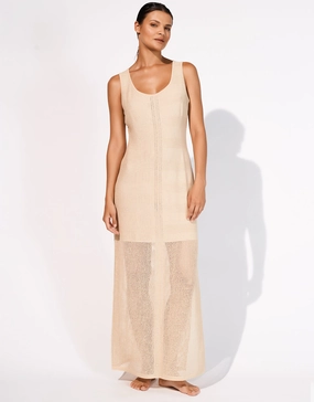 Long Dress - Desert Sand Maryan Mehlhorn - Maryan Mehlhorn dresses
