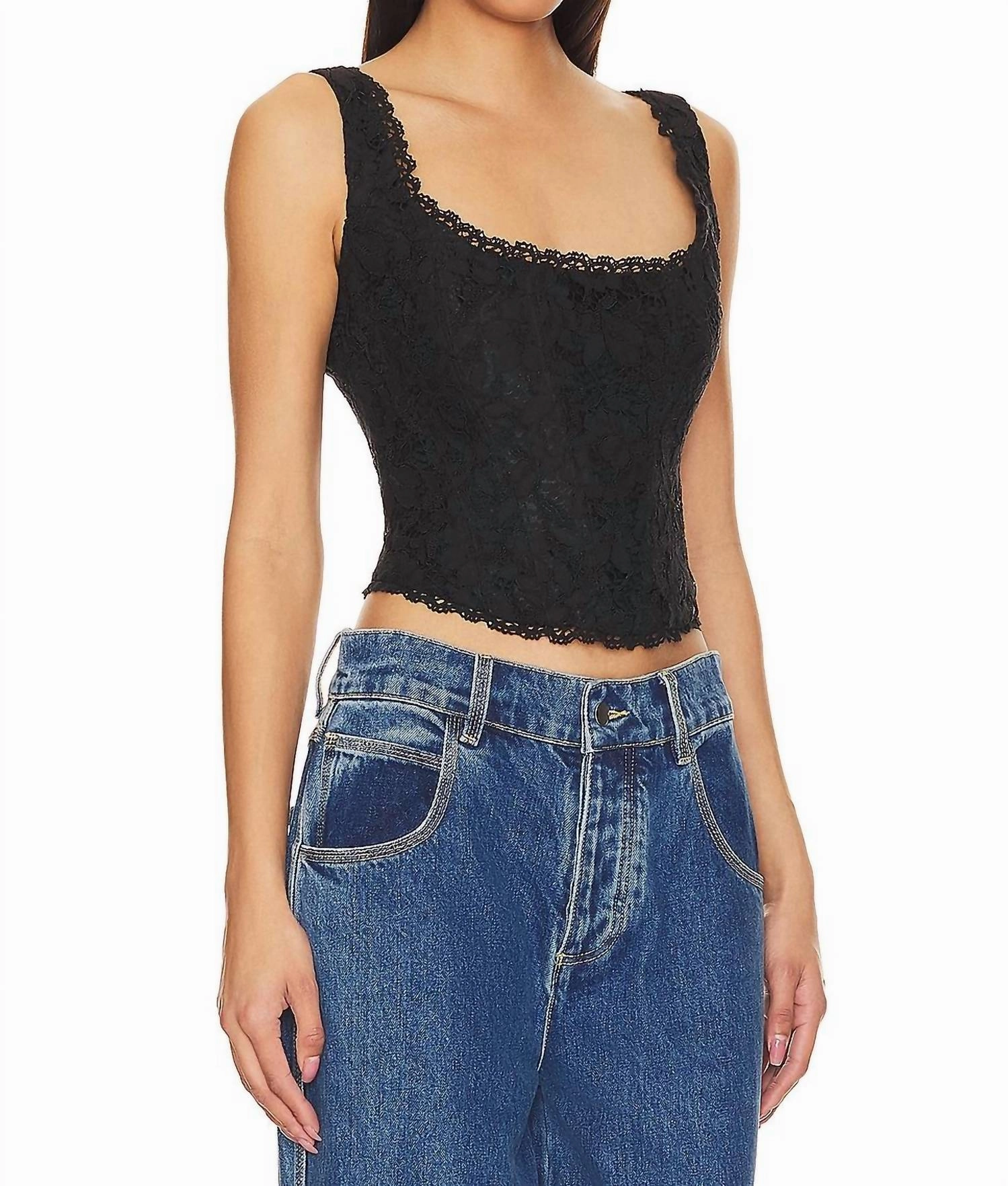 Lorelai Bustier In Black