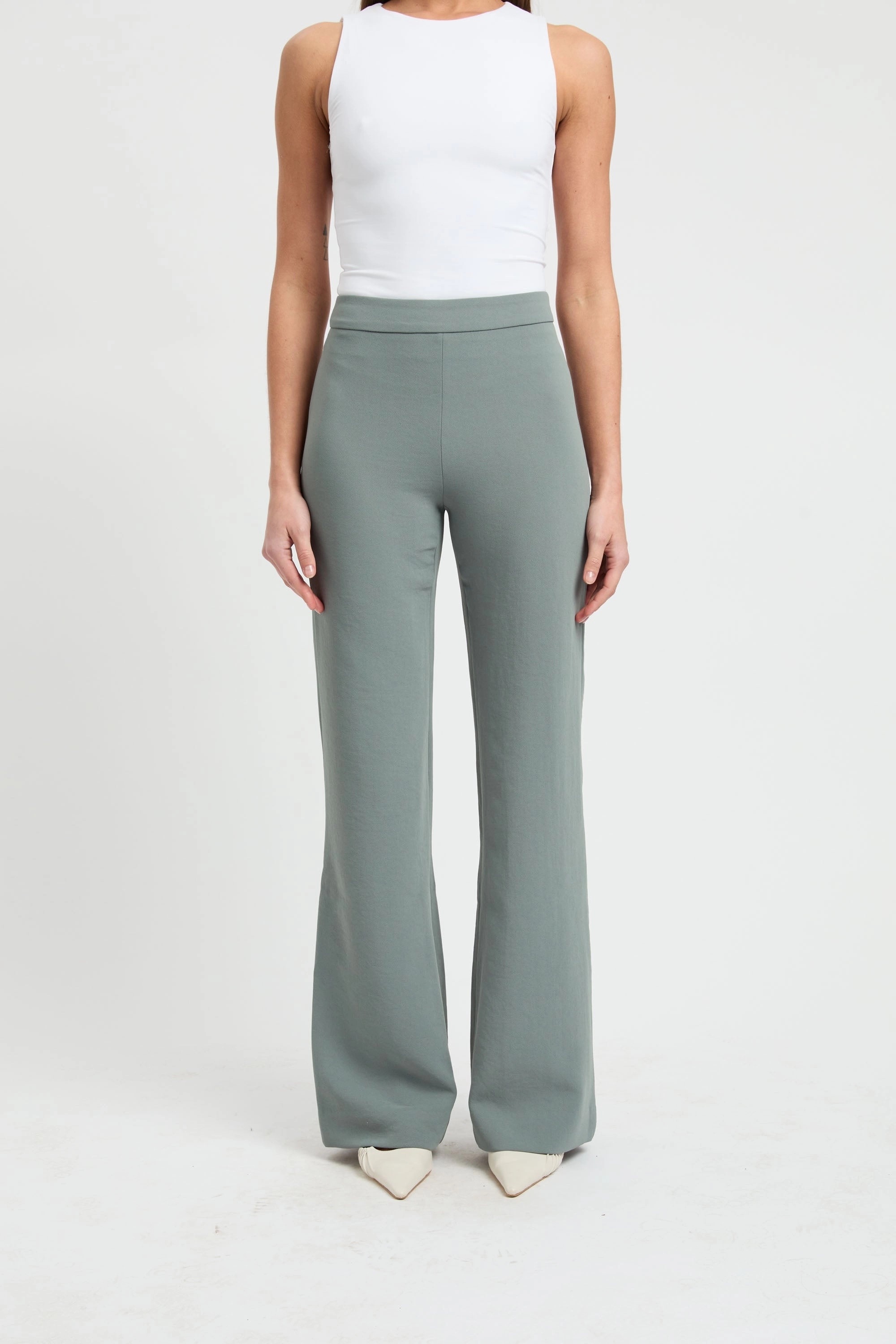 Lux Long Flare Pants
