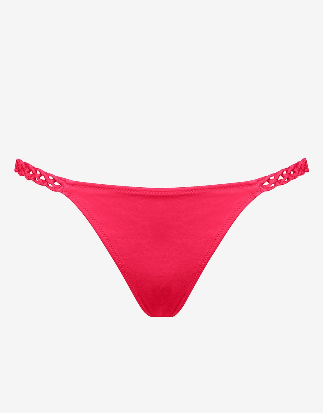 Macrame Love Bikini Pant - Luscious Red Swim Womens - one-pieces cheap