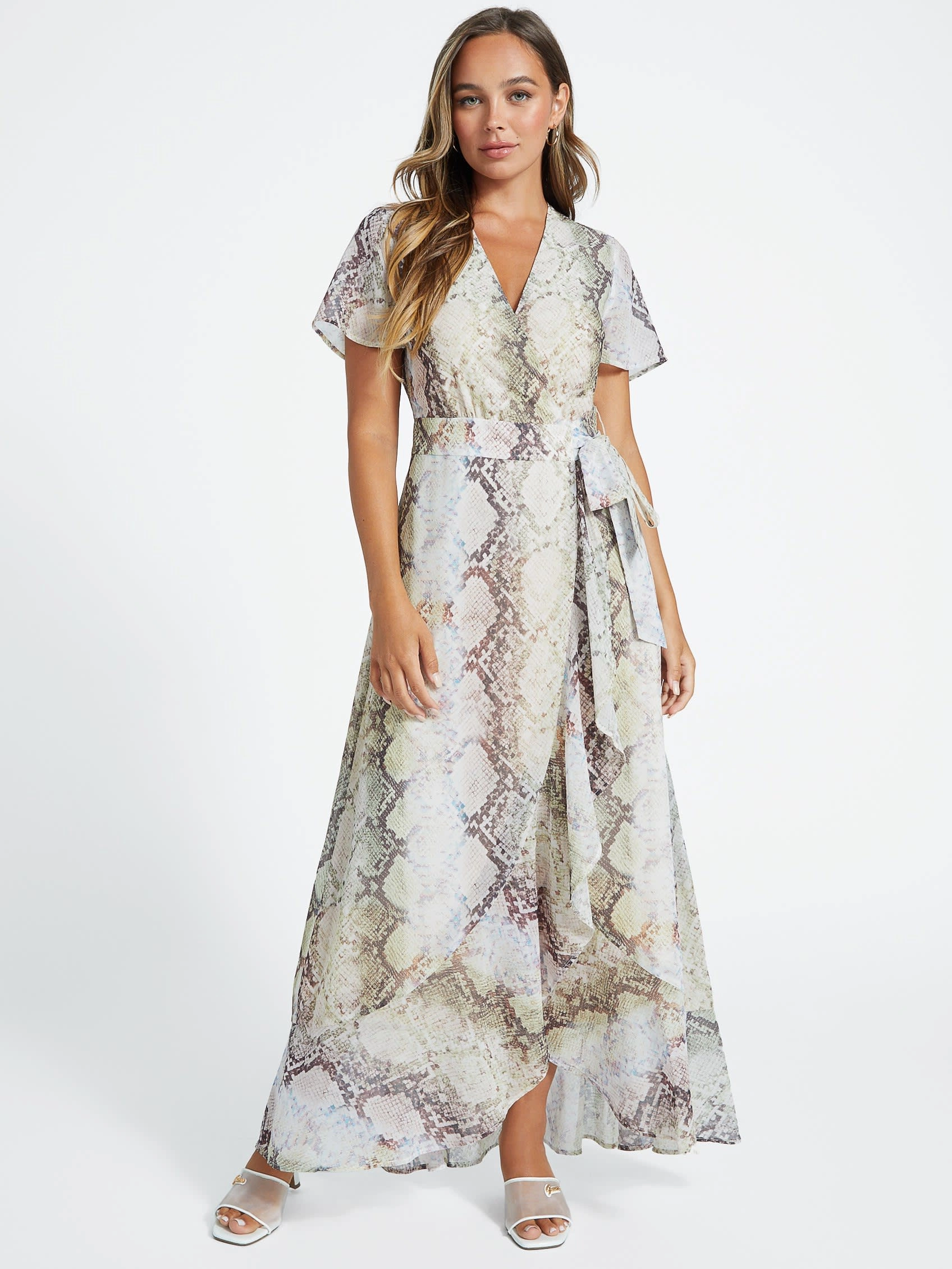 Maddie Printed Maxi Dress