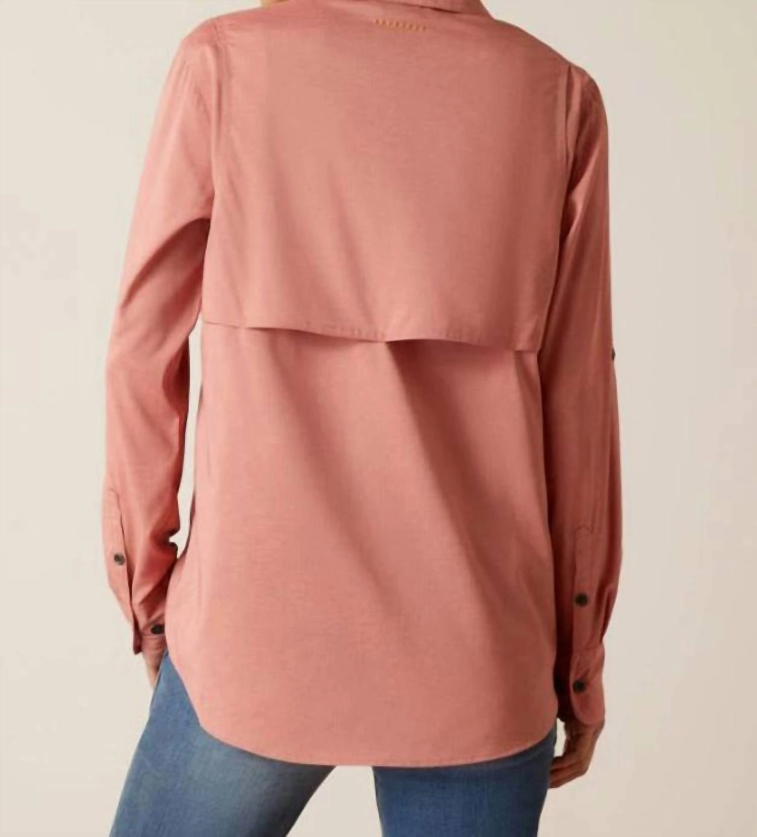 Made Tough Durastretch Shirt In Heather_Red