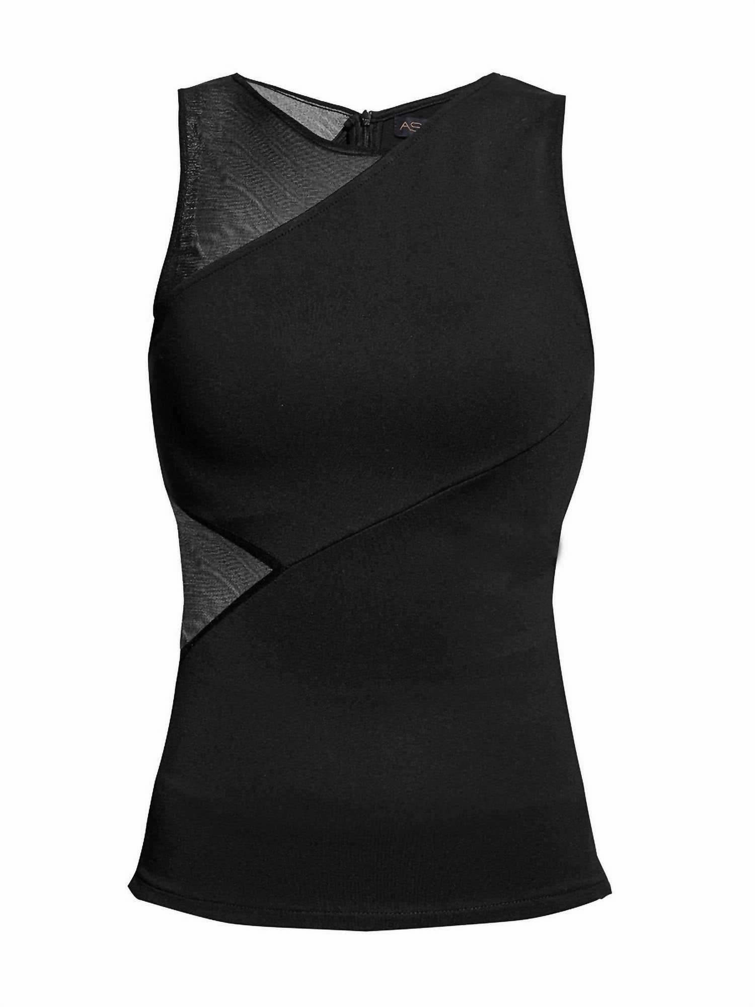 Mason Cut-Out Top In Black
