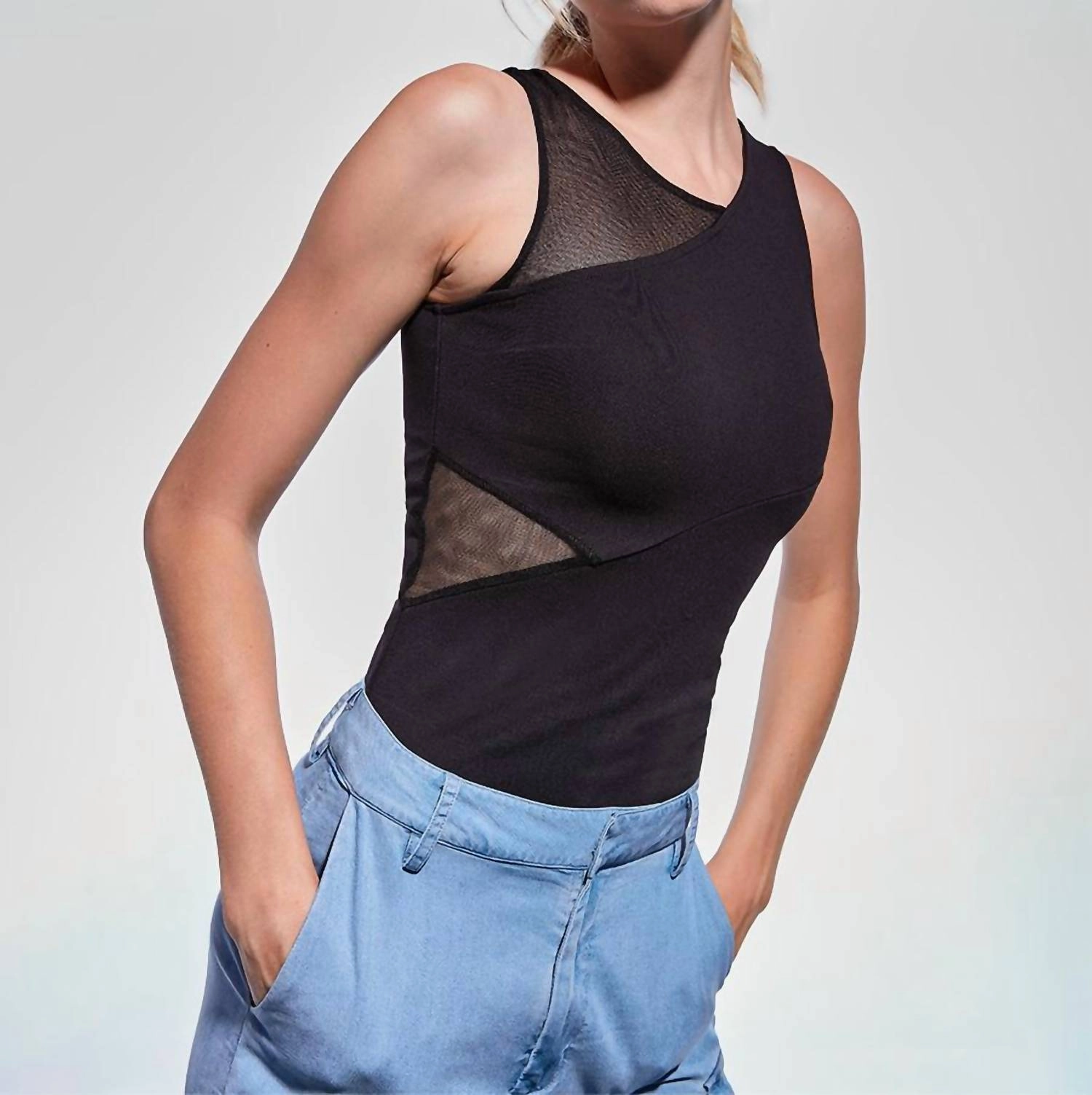 Mason Cut-Out Top In Black