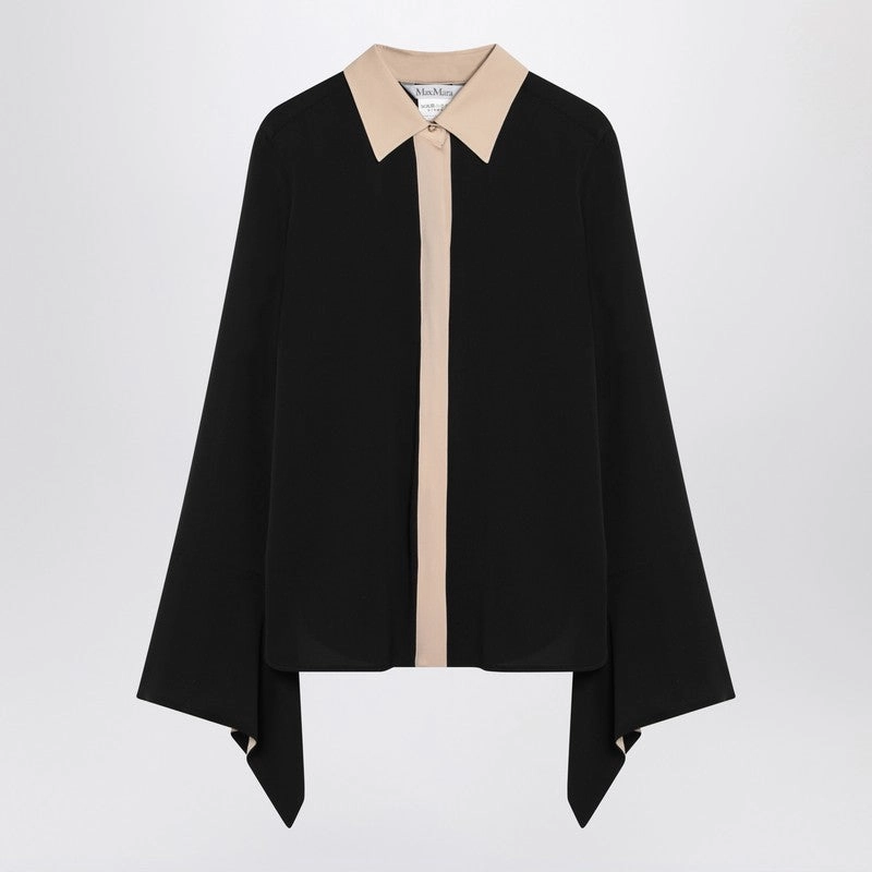 Max Mara Women's Silk Colour-Block Shirt