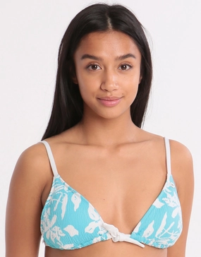 Meadview Cleo Tri Bikini Top - Turquoise Banana Moon - Banana Moon swimwear discount