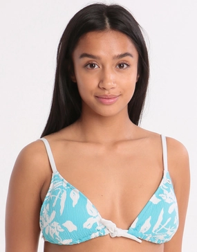 Meadview Cleo Tri Bikini Top - Turquoise Swim Womens - swimsuits outlet