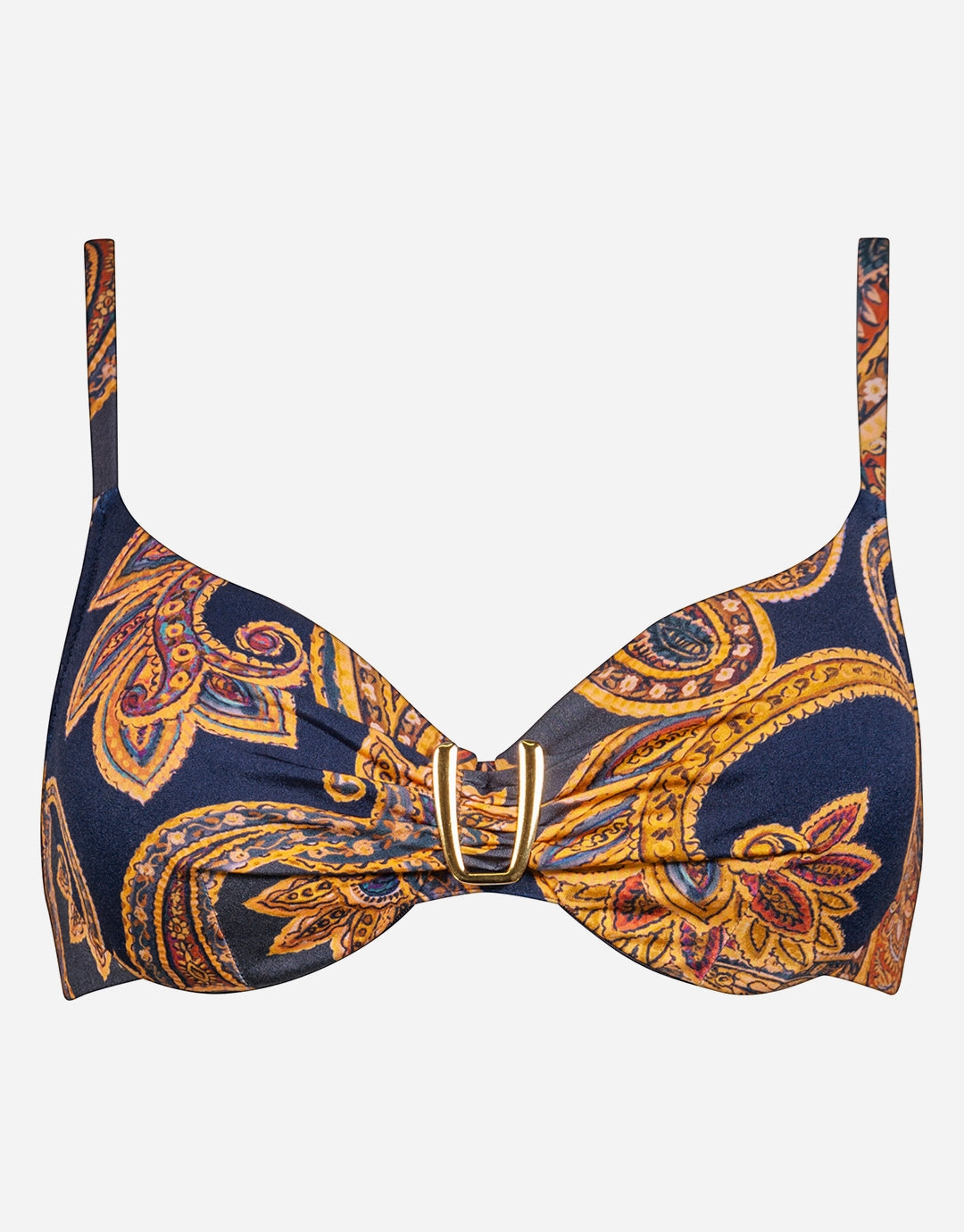 Memory Underwired Bikini Top - Sunset Navy Maryan Mehlhorn - Maryan Mehlhorn dresses