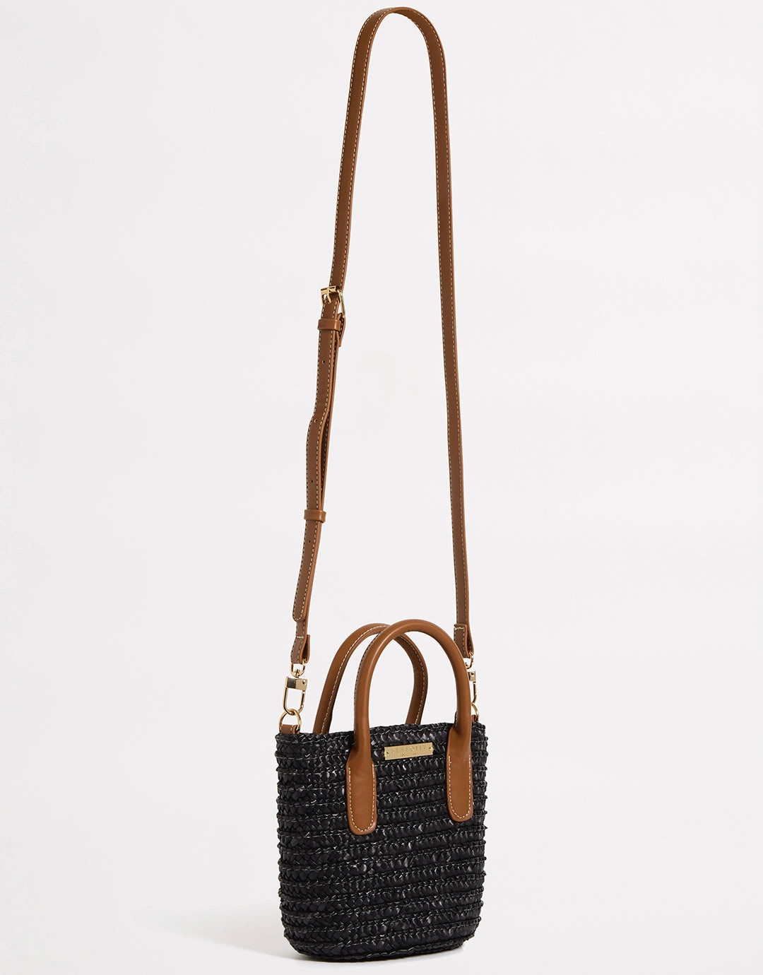 Micro Tote Bag - Black