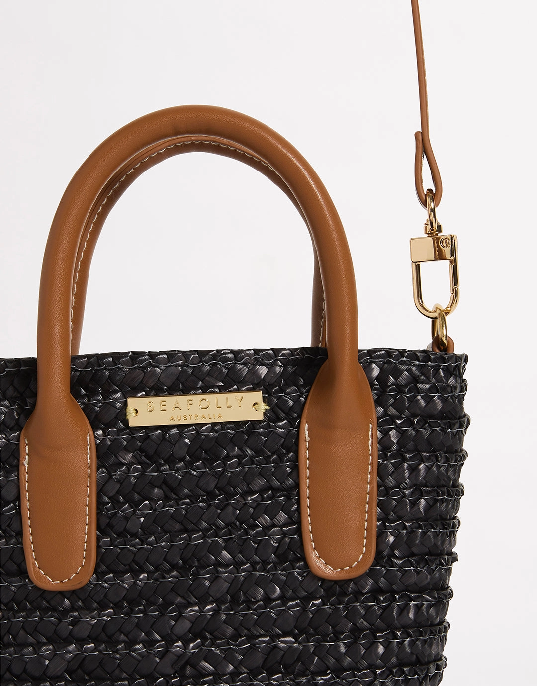 Micro Tote Bag - Black