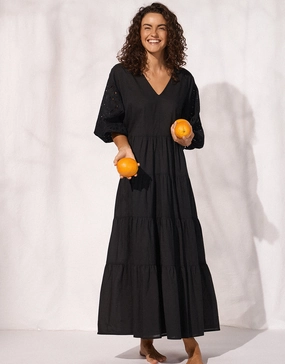 Midi Dress - Black Watercult - Watercult swimsuits sale