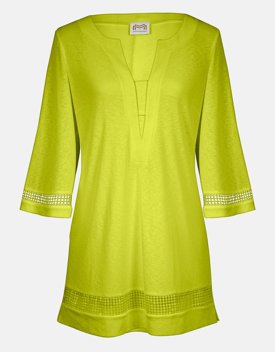 Midi Tunic - Kiwi Green Maryan Mehlhorn - Maryan Mehlhorn dresses