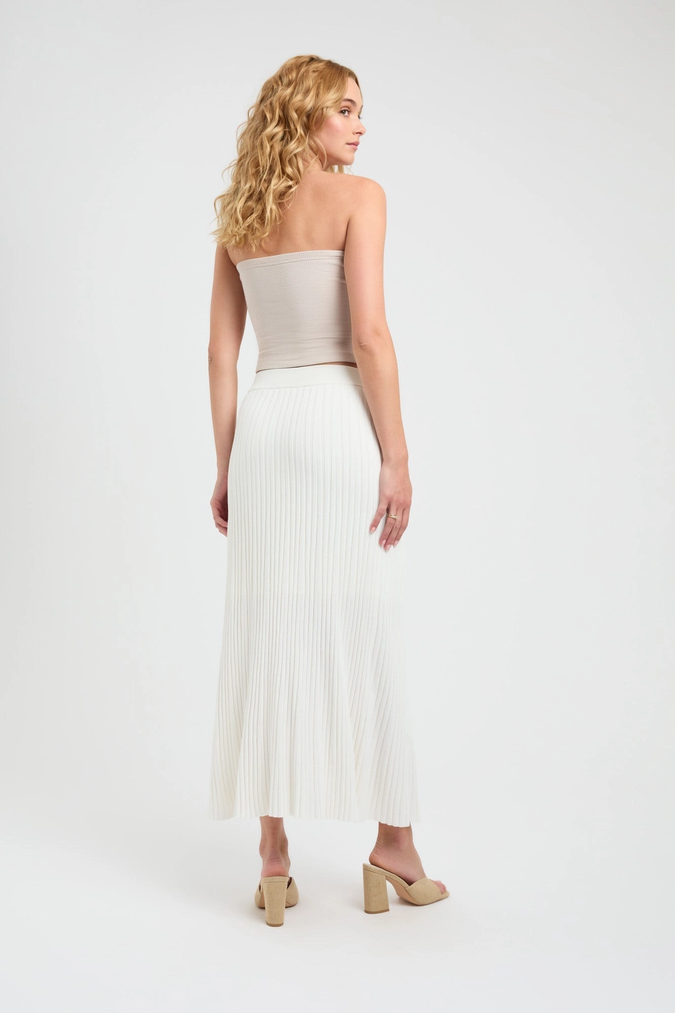 Mika Flared Midi Skirt