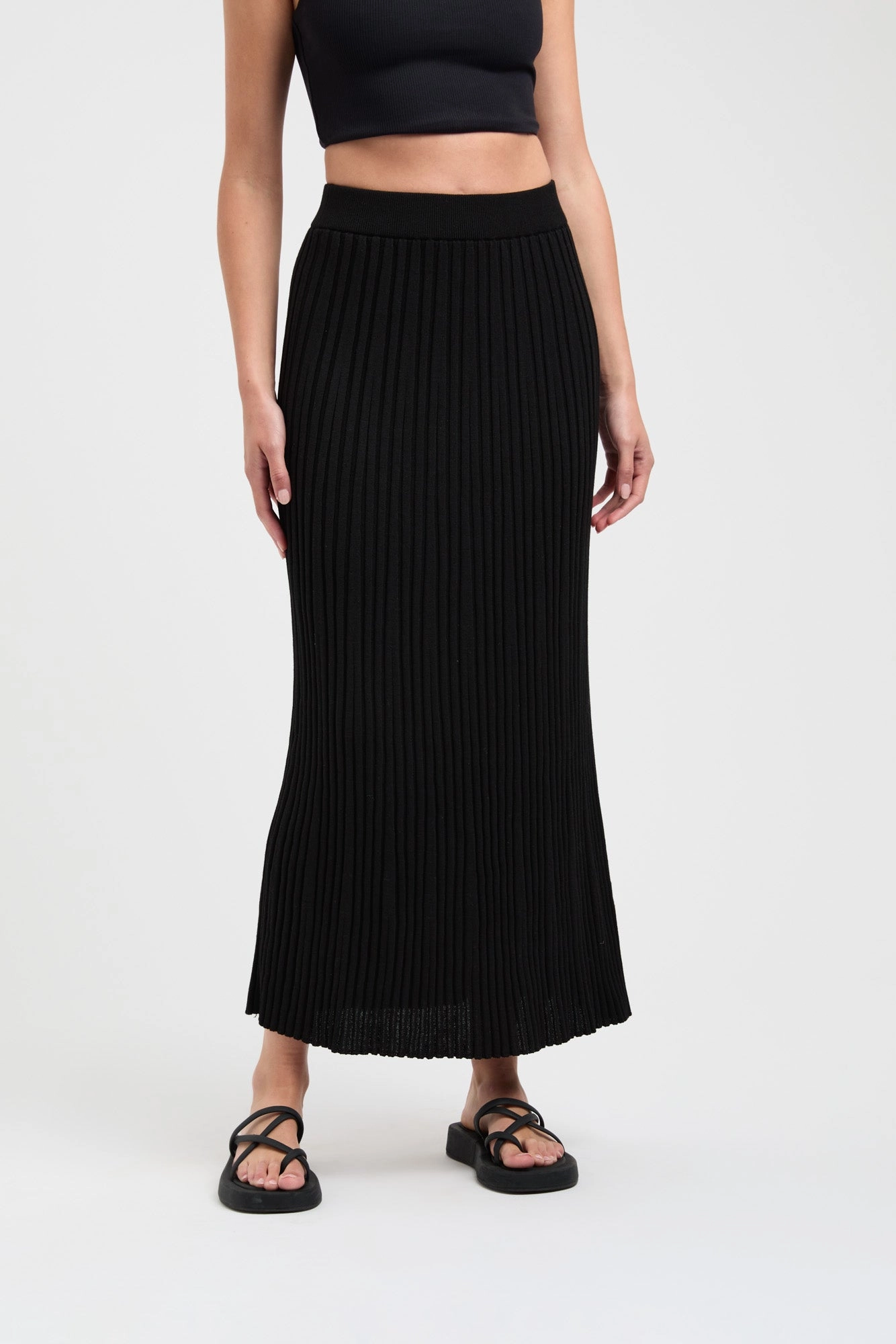 Mika Flared Midi Skirt