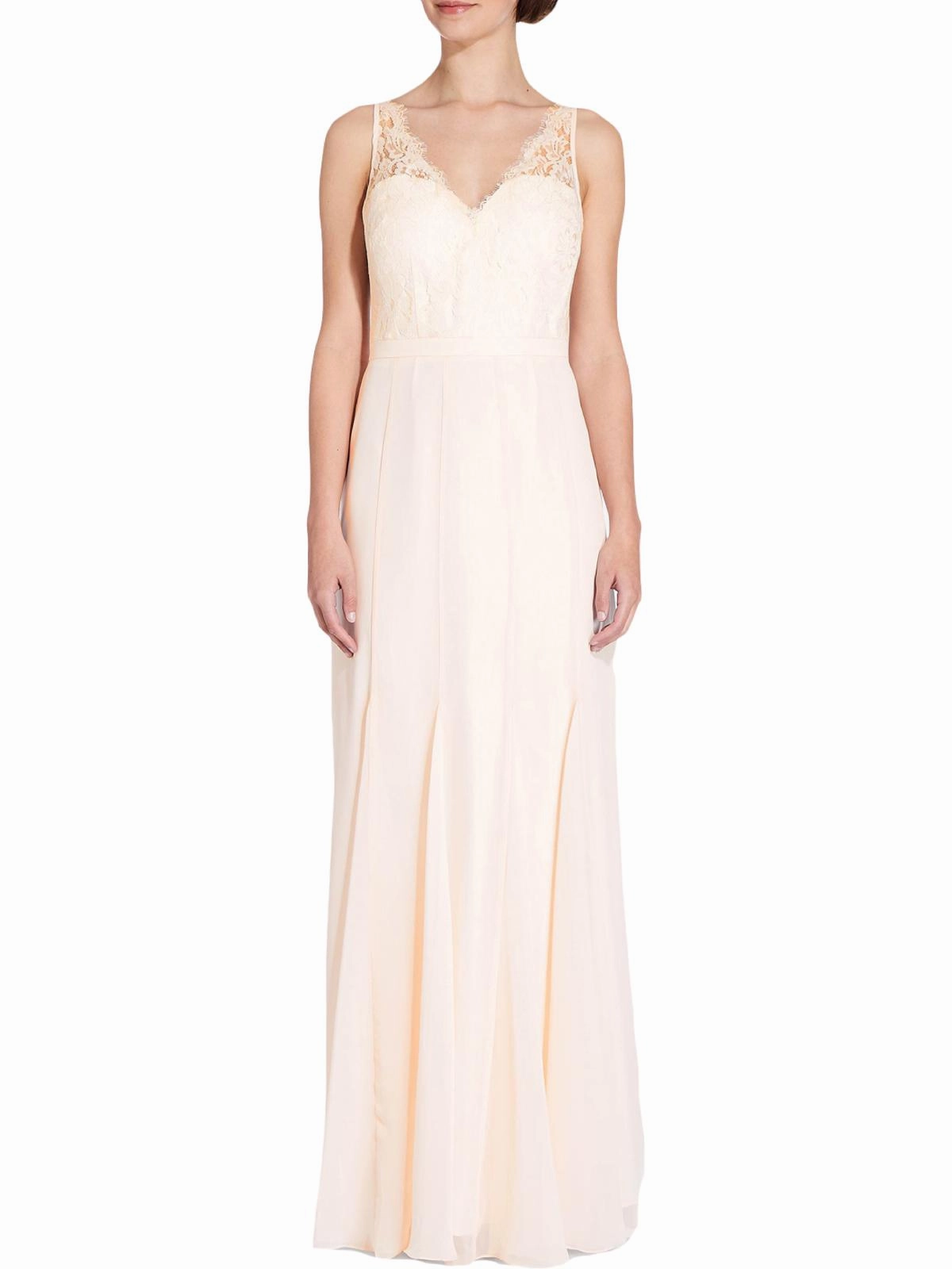Mila Womens Lace Prom Evening Dress