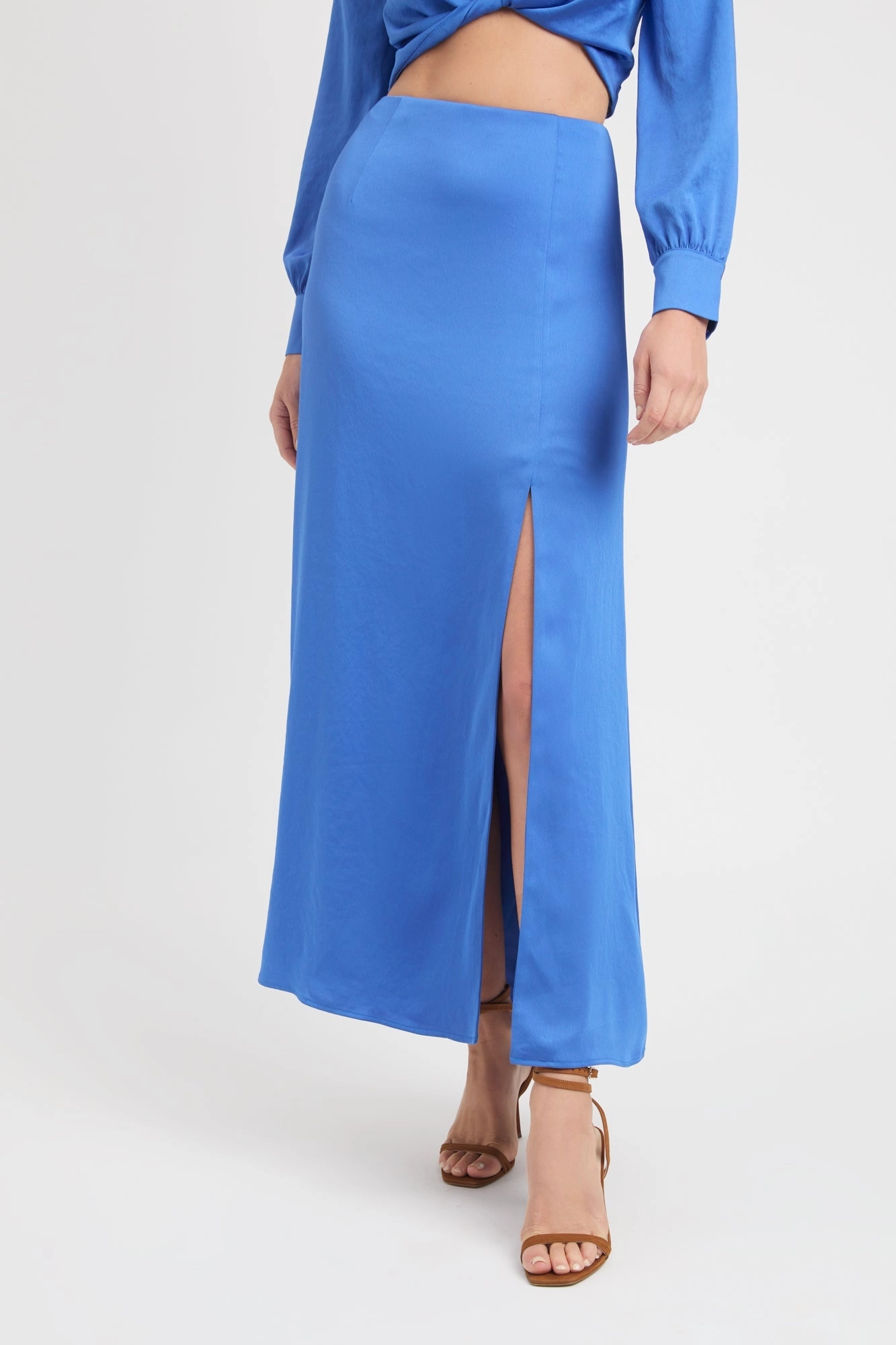 Milan Split Midi Skirt