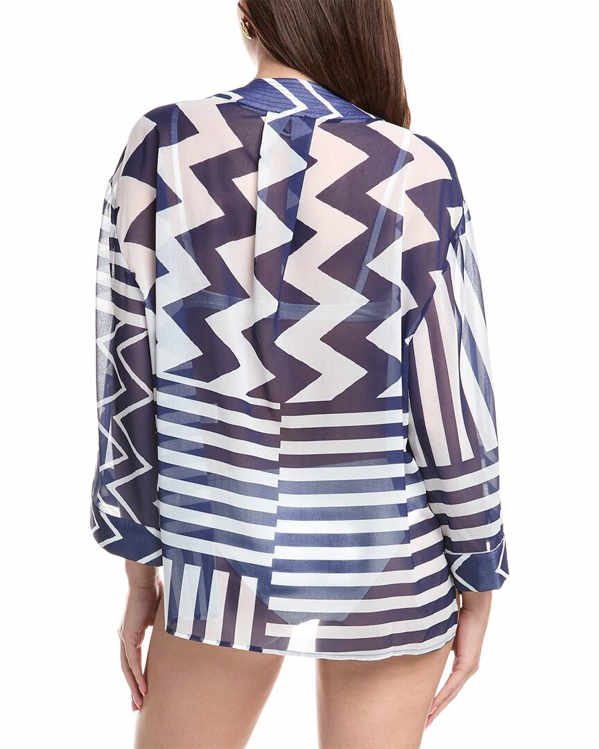 Milly Patchwork Chevron Top