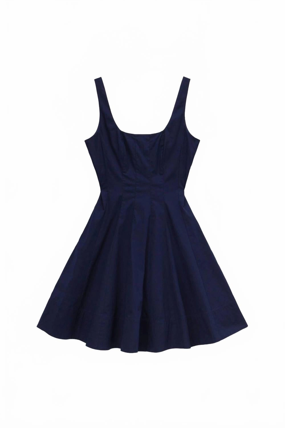 Mini Wells Dress In Navy