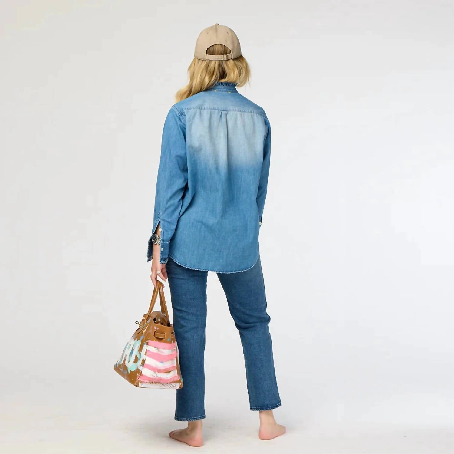 Molly Denim Shirt In Blue