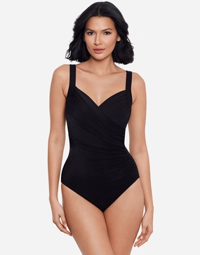 Must Haves Sanibel Swimsuit - Black Miraclesuit - Miraclesuit swimwear clearance