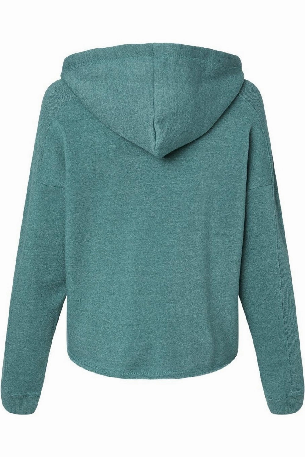 MV Sport Womens Angel Fleece Crop Hooded Sweatshirt