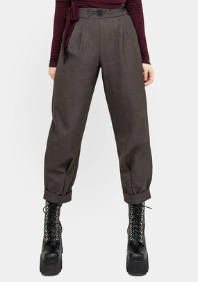 Mystic Embroidered Balloon Trousers Bottoms Womens - women's jeans sale