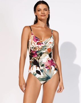 Mystic Ruched Underwired Swimsuit - Noble Exotic Maryan Mehlhorn - Maryan Mehlhorn dresses