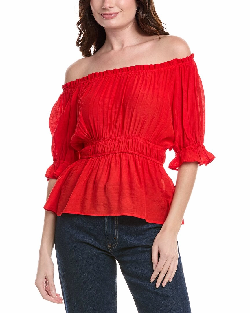 Nanette Nanette Lepore Gathered Top