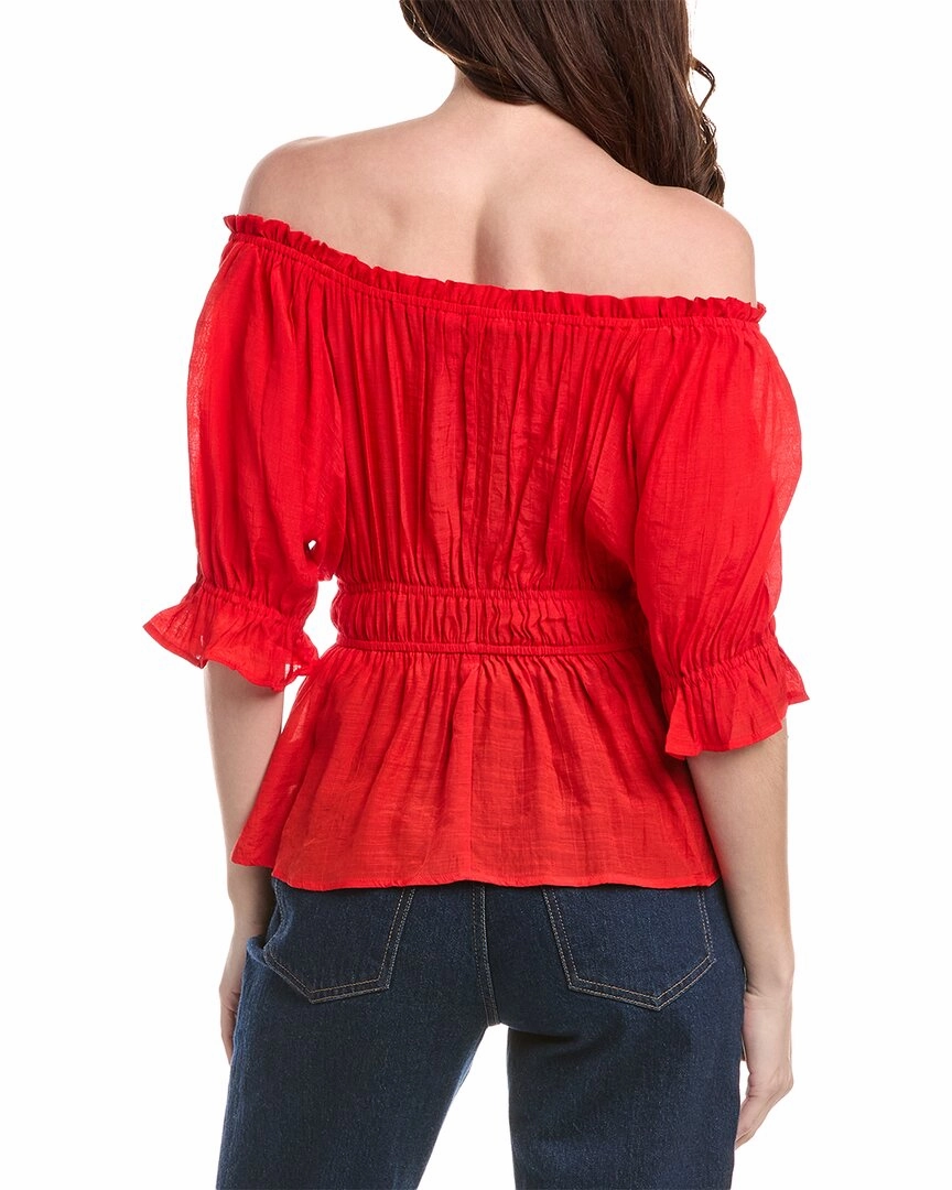 Nanette Nanette Lepore Gathered Top