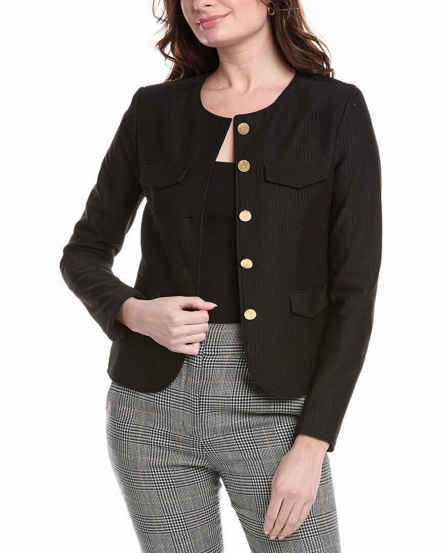Nanette Nanette Lepore Ribbed Jacket
