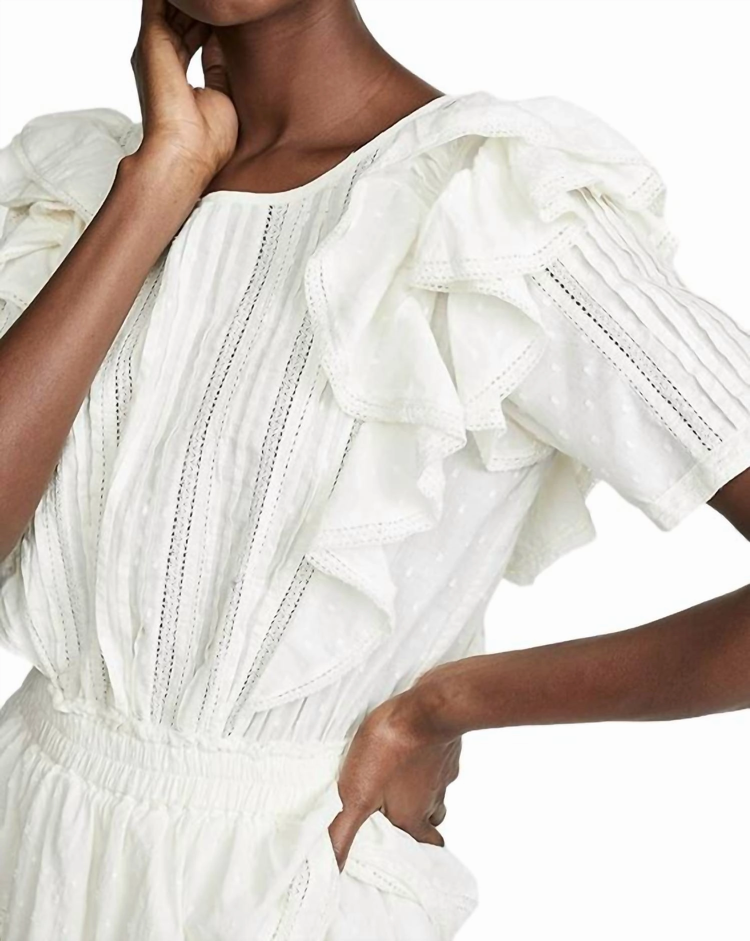 Natasha Dress In White