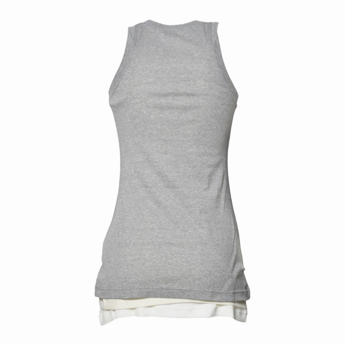 Natural Three Layer Cotton Tank Top